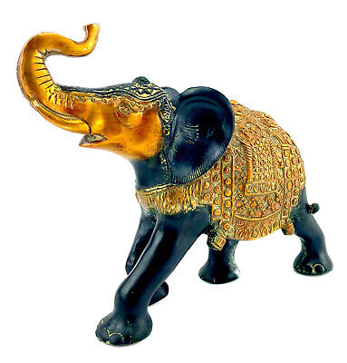 Elefant … Messing-Skulptur … Original Aus Indien Rajasthan … 22x18x6,5cm … 2,5kg • 140€