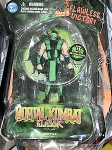 Jazwares Mortal Kombat 4" REPTILE Action Figure 20th Anniversary 3.75" Klassic - Picture 1 of 7