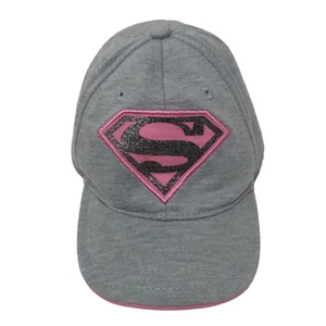 Supergirl Girl's Stretchy Hat Graty Size X Small Embroidered Logo - Picture 1 of 8