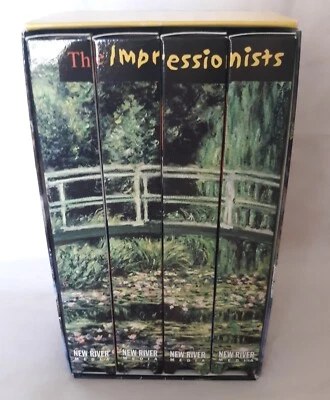 The Impressionists Box Set Art Documentary 4 VHS Tape Set - Image 1 of 4