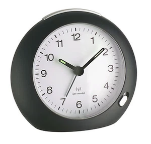TFA 98.1037 Funkwecker analog Reisewecker DCF-77 Snooze Hintergrundbeleuchtung - Bild 1 von 1