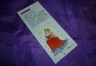 Sailor Moon Glitter Taiwan Rare Special Art Bookmark Chinese Card Usagi Red Dres