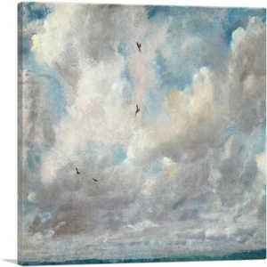 ARTCANVAS Cloud Study 1821 Canvas Art Print by John Constable - Picture 1 of 11