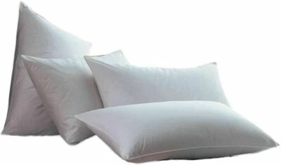 Luxury Jumbo Super Bounce Back Pillows -2 PACK filled with shredded Memory Foam - Image 1 of 4