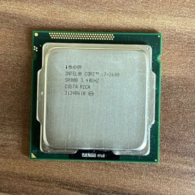 Intel Quad Core CPU Prozessor - i7 2600 SR00B 4x 3,4GHz - Sockel 1155 - Bild 1 von 2