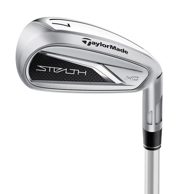Taylormade Stealth HD Irons 5-PW, AW, SW Graphite Ladies Flex Left Hand - Image 1 of 3
