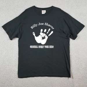 Vintage Billy Joe Shaver Honky Tonk Größe Large Country Musik Tour Band T-Shirt - Bild 1 von 8