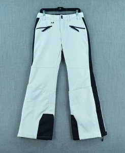 SuperDry Skihose Damen 8 weiß/schwarz Nu Schnee Snowboarden Wintersport - Bild 1 von 12