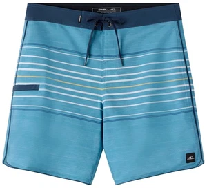 O'Neill Hyperfreak Heat Stripe Scallop 18" Boardshorts - Stormy - New - Picture 1 of 1