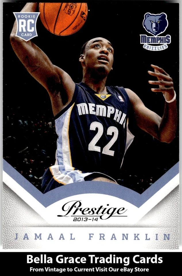 2013-14 Panini Prestige Jamaal Franklin #190 Memphis Grizzlies Rookie NBA - Image 1 of 2
