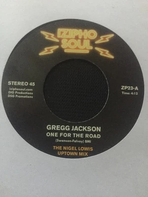 Gregg Jackson - One For The Road (7", Rem) (Mint (M)) - 3657624162 - Image 1 of 2