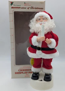 De colección Años 90 Telco Motion-ettes de Navidad Papá Noel Animado PROBADO VER VIDEO - Imagen 1 de 15