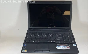 Toshiba Satelite C655 Laptop PC(Cele4ron, 750GB HDD , 8GB DDr3, Windows) - Picture 1 of 9