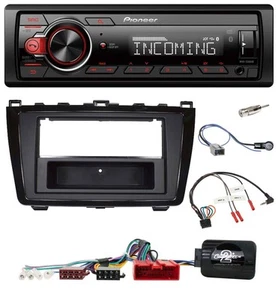 Pioneer Bluetooth USB DAB Lenkrad Autoradio für Mazda 6 08-12 schwarz glänzend - Bild 1 von 12