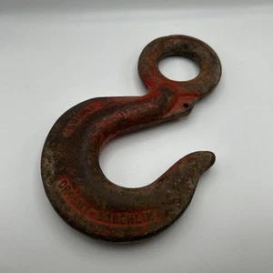 Vintage Crosby - Laughlin old Big Crane Industrial Hoist Heavy Duty Hook 8 Inch - Bild 1 von 10