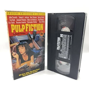 Pulp Fiction (VHS, 1996, Special Collectors Edition) Tarantino Classic! - Imagen 1 de 5
