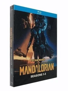 The MANDALORIAN: The Complete Season 1 -3 (2023, Blu-ray 3 dischi cofanetto) - Foto 1 di 2