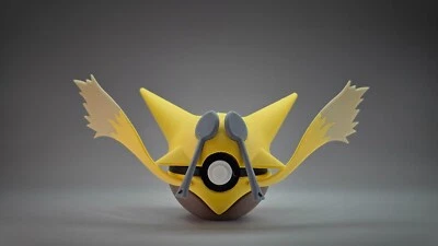 Alakazam | Pokéball impreso en 3D temático | #0065 Alakazam Foto 1 de 4