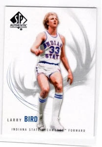 2010-11 SP authentischer Larry Bird #14 HOF Indiana State Sycamores Celtics - Bild 1 von 6