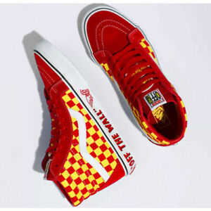 VANS X SE BIKES SK8-Hi Pk Ripper Men's Size 12 Shoes Red/Yellow VN0A4BV8A0F 