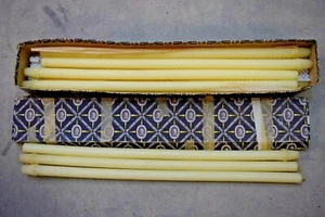 Scatola di 11 candele autoadescanti 66% cera d'api - misura 2 - 24" (CU#750) calice co. - Foto 1 di 7