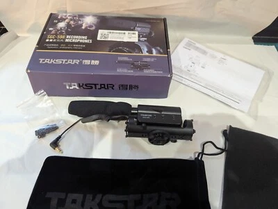 Takstar SGC-598 Camera Shotgun Microphone Nikon Canon - Image 1 of 4