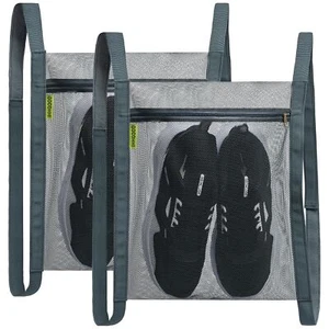 Sneaker Wash & Dry Net Bag for Dryer 15.7x13.8 Inch Large HoneyComber Mesh Ba... - Picture 1 of 7