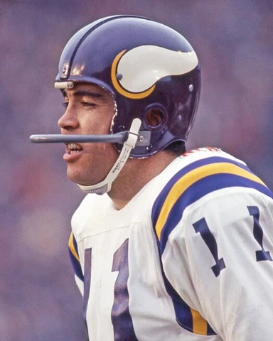 1969 Minnesota Vikings JOE KAPP Glossy 8x10 Photo Football Print Poster Cover