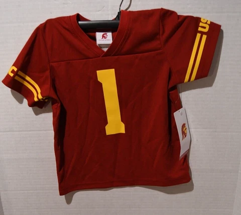 USC TROJANS TODDLER 3T USC TROJANS # 1 Jersey  New with Tags Cover