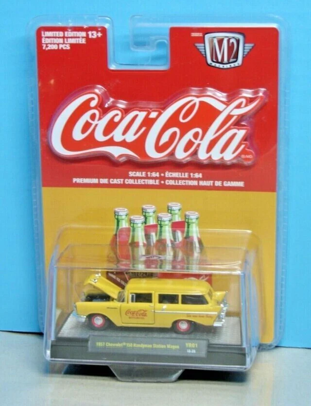 M2 Coca Cola 1957 Chevrolet 150 Handyman Station Wagon YR01 - Imagem 1 de 4
