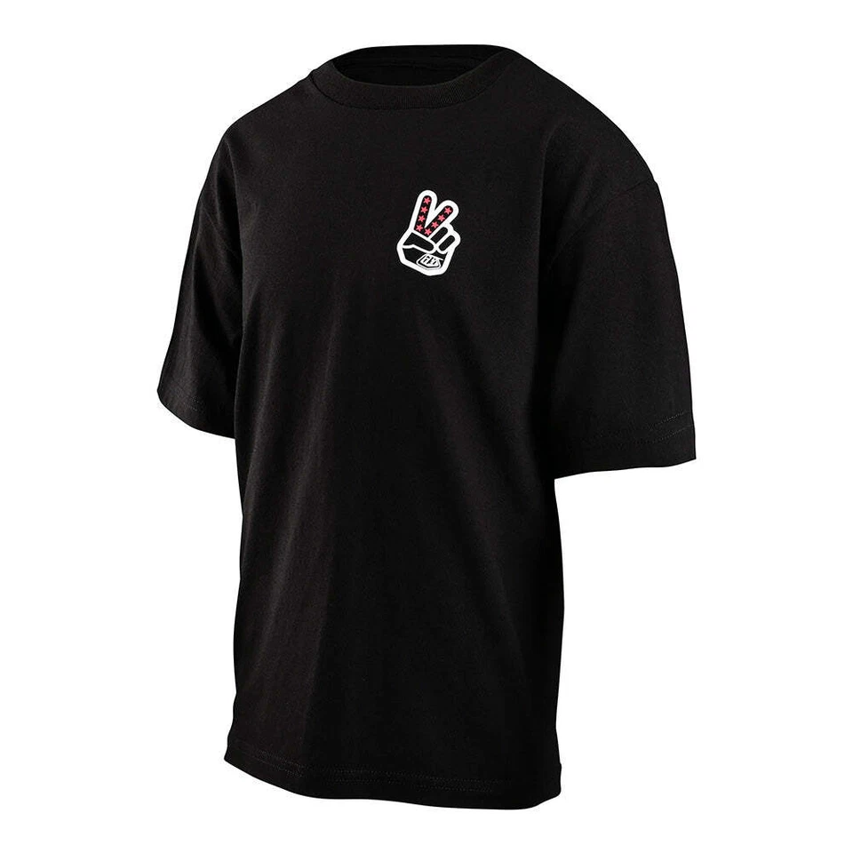 CLEARANCE Troy Lee Designs Youth Peace Out Short Sleeve Shirt - Image 1 of 1