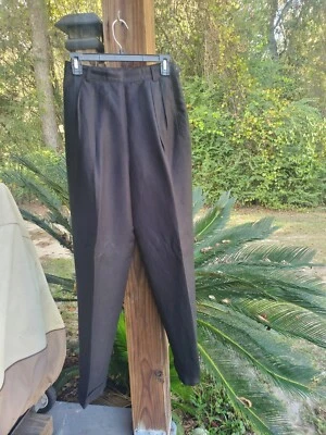 David N. Black Fully Lined Full Leg Cuffed Dress Women’s Pants Size 6 - Image 1 of 4