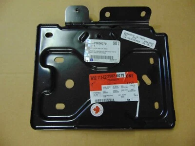 07-14 CHEVY TAHOE GMC YUKON LEFT SIDE BATTERY TRAY 25826079 - Image 1 of 2