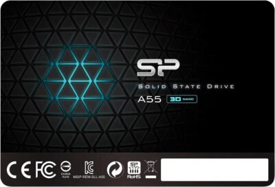 Silicon Power Ace A55 2.5" 128GB SATA III 3D NAND SSD - SU128GBSS3A55S25AE - Image 1 of 2