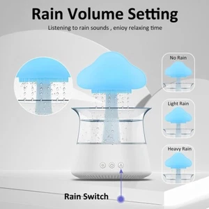 Relax Cloud Rain Diffuser Humidifier - Picture 1 of 1