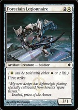 4x Porcelain Legionnaire ~ Near Mint New Phyrexia MTG Magic x4 4 UltimateMTG Pla