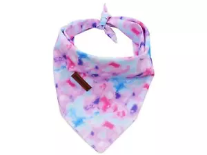 Adjustable Dog Bandana Soft Square Kerchief for Small Medium Large Dogs - Picture 1 of 6