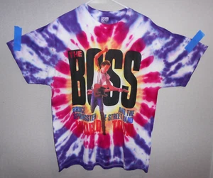 Bruce Springsteen E Street Band VTG 80's T Shirt Tie Dye World Tour - Picture 1 of 5