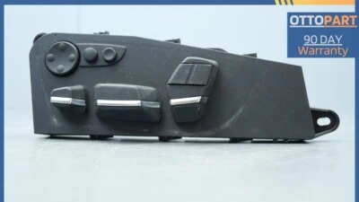 BMW 535i 550i GT 2011-2017 Xdrive 760 Li interruptor de ajuste del asiento delantero izquierdo fabricante original Foto 1 de 4