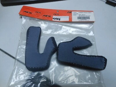 Almohadillas para mejillas NOS AFX 20,7/8-21,14 pulgadas se adapta a: casco FX86Y 0134-0144 Foto 1 de 3