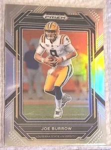 2023 JOE BURROW Panini SILVER PRIZM #52 Parallel / Insert Bengals  - Picture 1 of 2