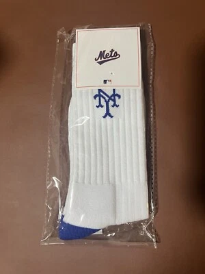 Aime Leon Dore ALD / New York Mets Crew Sock in Bright White SS24 One Size NWT - Image 1 of 3