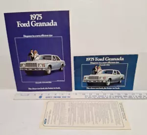 TWO 1975 FORD GRANADA DEALER ISSUED SALES BROCHURES - Picture 1 of 5