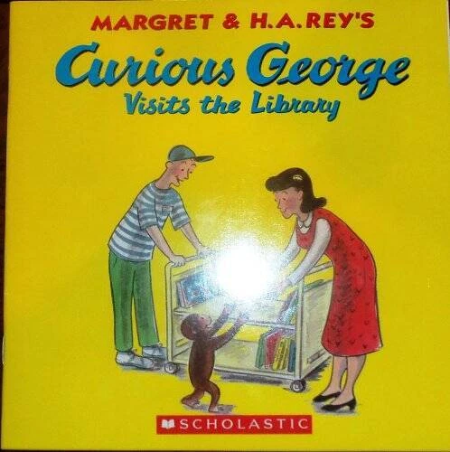 Curious George Visits the Library - Paperback By Margret & H.A. Rey's - GOOD - Image 1 of 1