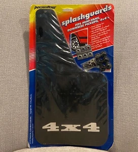 Vintage 1992 Powerflow Custom 4x4 8.5”x 16” Splash Guards Mud Flaps - Picture 1 of 3