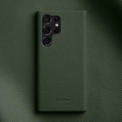 Funda Original Melkco Cuero Genuino para Samsung Galaxy S24 Ultra S23 Cubierta Armadura Foto 1 de 4