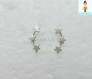 Orecchino Lobo  in Argento Tre Stelline - Imagen 1 de 4