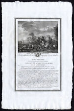 Antique Print-SHOCK-CAVALRY-BATTLE-BASTION-Courtois-Bertauce-Lienard-1786