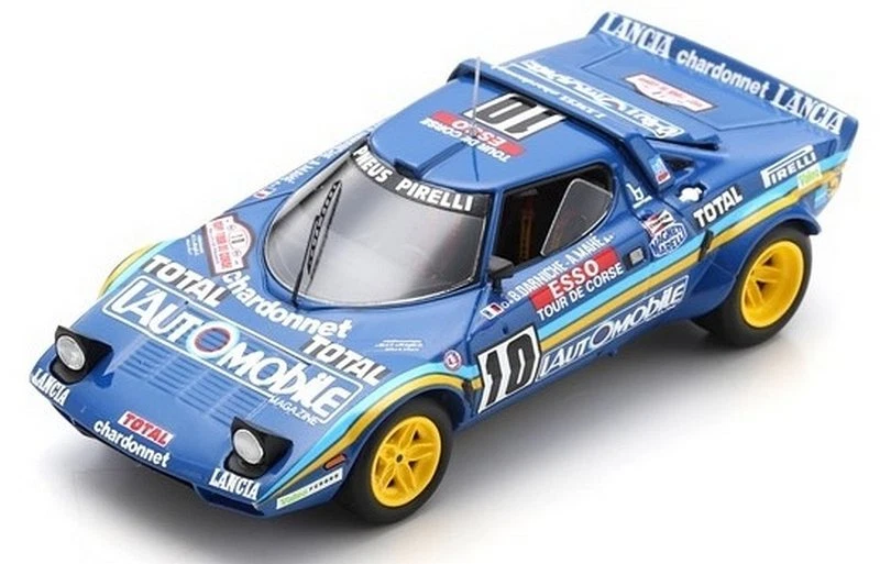 Lancia Stratos HF Winner Tour De Corse 1981 Darniche-Mahe 1:43 SPARK S9099 - Immagine 1 di 1