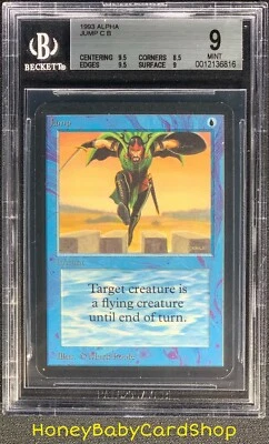 MTG Limited Edition Alpha 1993 Jump BGS 9.0 Mint Old School 93/94 - Image 1 of 4